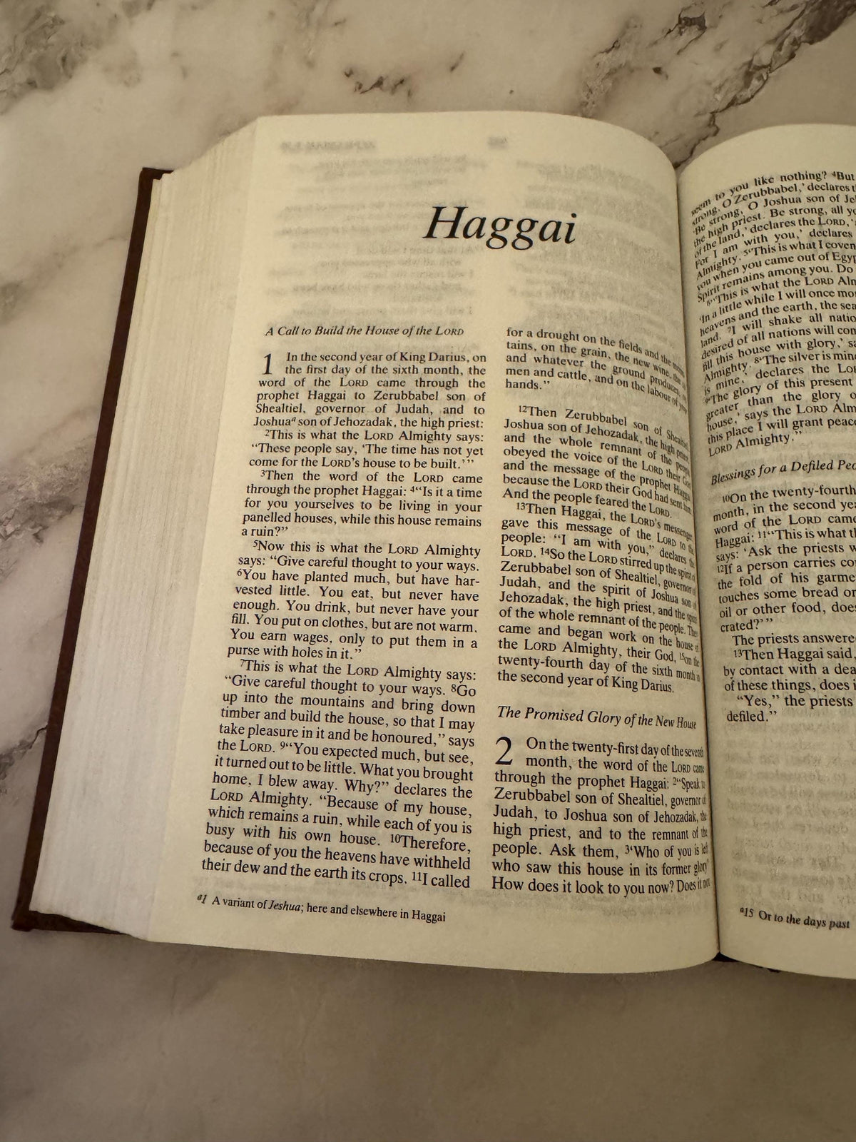 1994 NIV Bible with 1963 Church Wedding Pamphlet Vintage Christian Keepsake Gift - Ref x582
