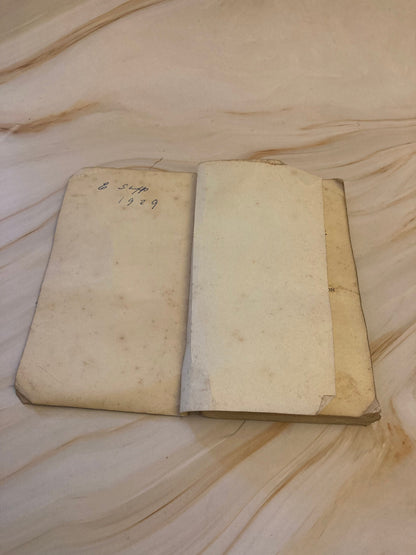1929 Church Hymn Book Mirfield Mission Vintage Religious Hymnal Christian Book - (Ref X92)