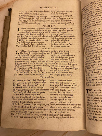Vintage Book of Common Prayer Church of England Anglican Prayer Book Antique Religious Book - (Ref x184)