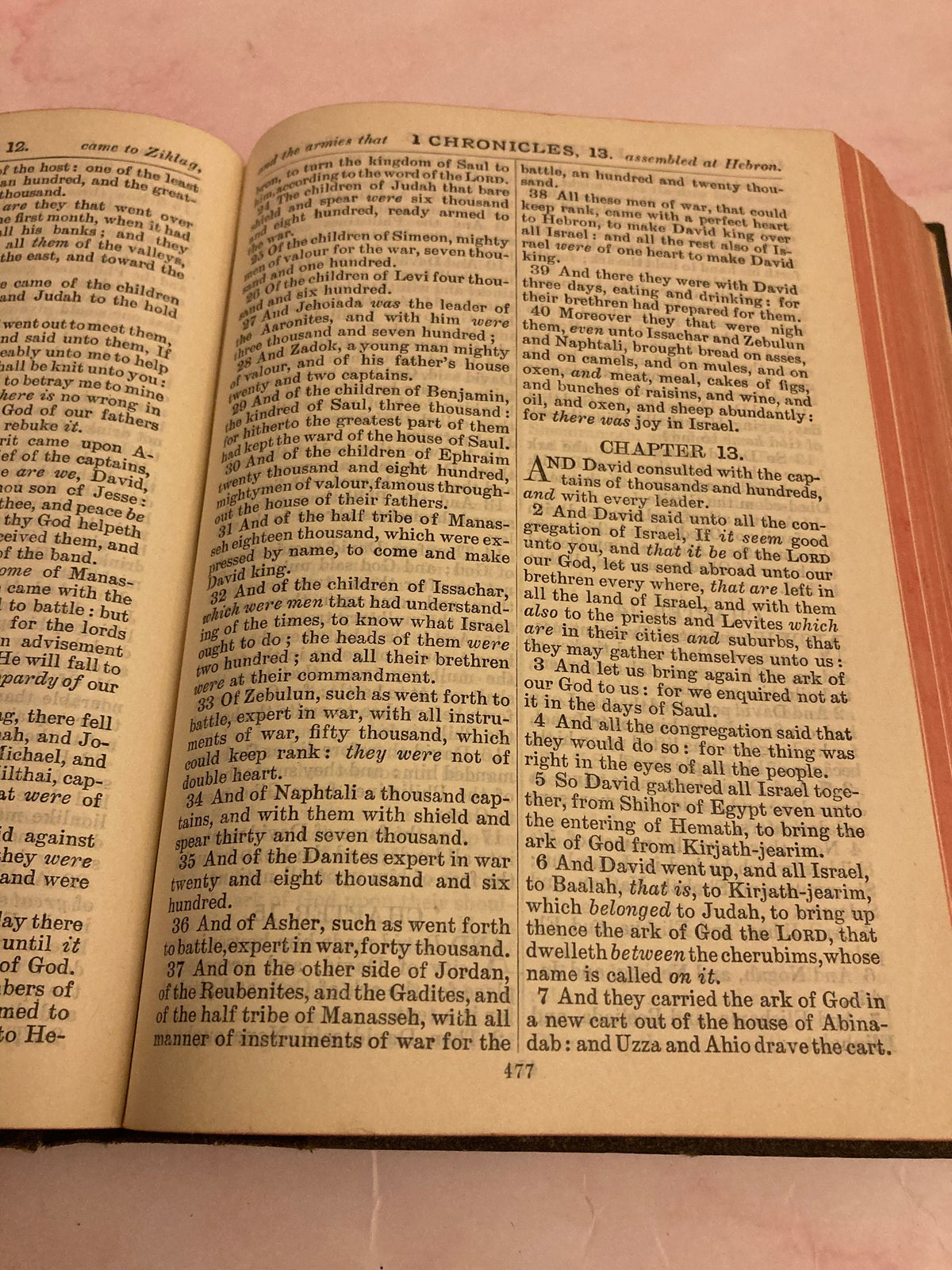 1952 Holy Bible – British & Foreign Bible Society Vintage KJV Bible - (Ref 191)