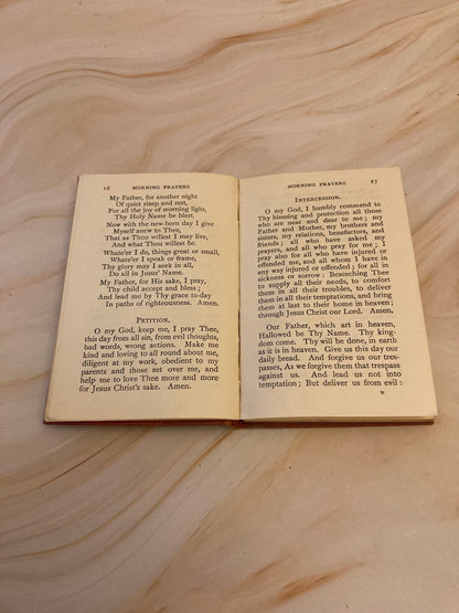 1935 Communicants Manual Pocket Prayer Book - (Ref X56)