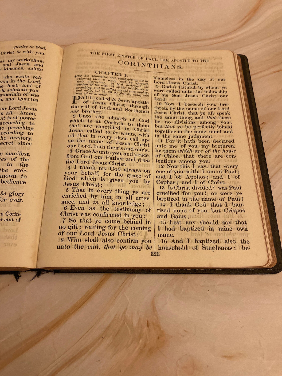 1932 New Testament Large Print Bible - (Ref X176)