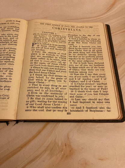 1932 New Testament Large Print Bible - (Ref X176)