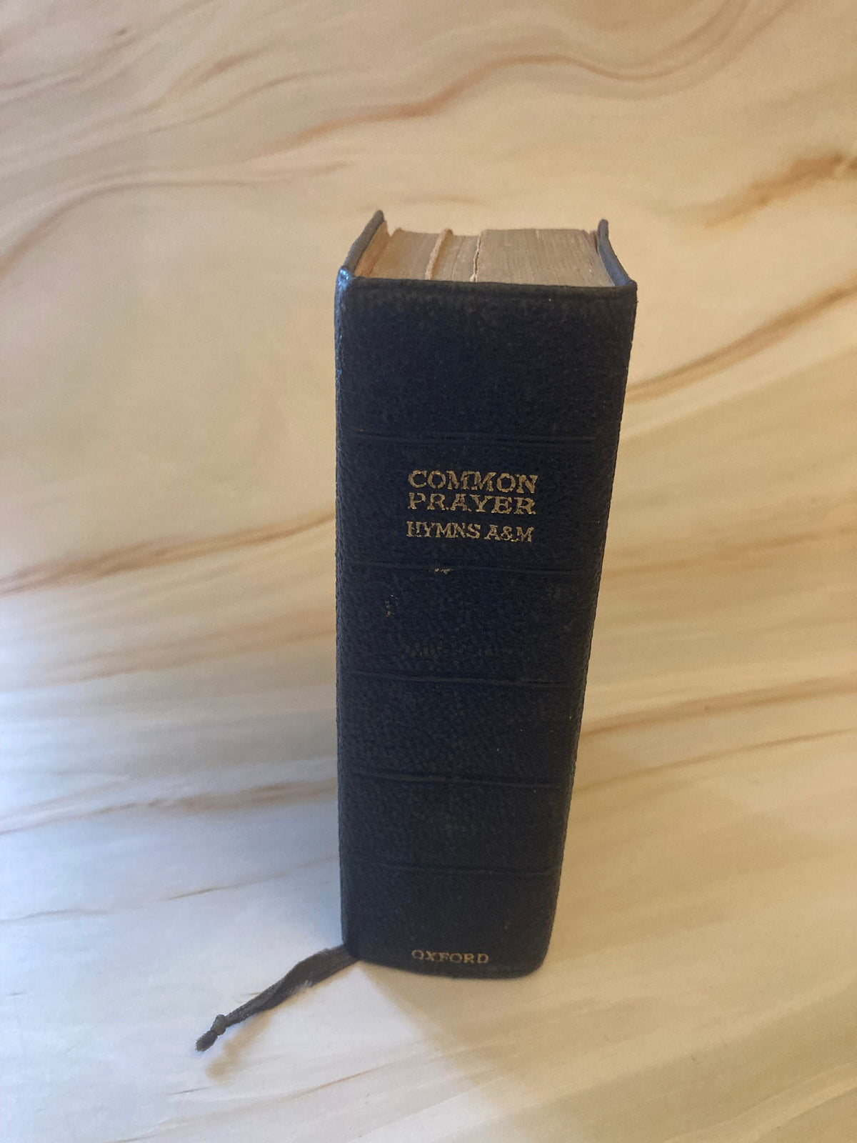 Antique Church Hymn Book 1800s Common Prayer Hymns Anglican Vintage Religious Book - (Ref X110)