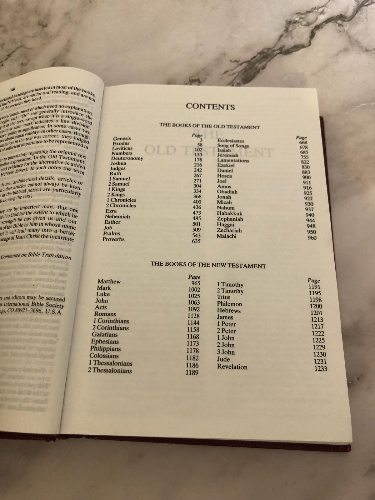 2001 NIV Holy Bible Hardcover Edition - Ref x526