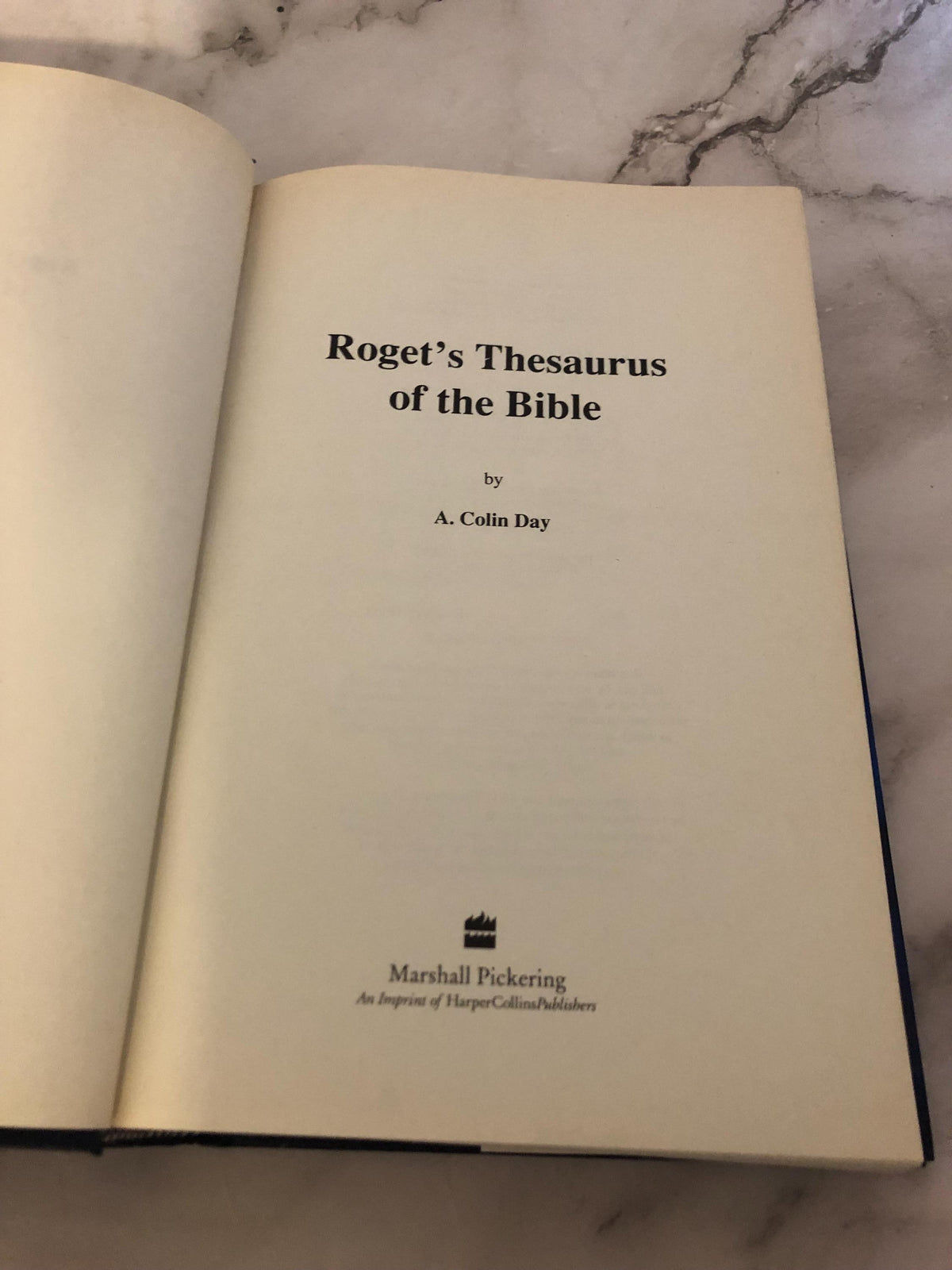 1992 Roget’s Thesaurus of the Bible - Ref x524