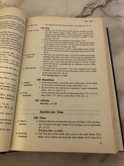 1992 Roget’s Thesaurus of the Bible - Ref x524