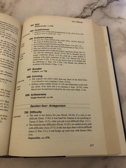 1992 Roget’s Thesaurus of the Bible - Ref x524