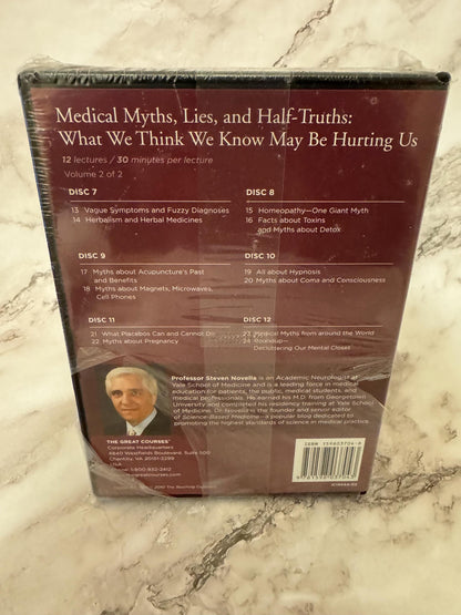 Medical Myths DVD – The Great Courses – Educational Documentary - Ref x580