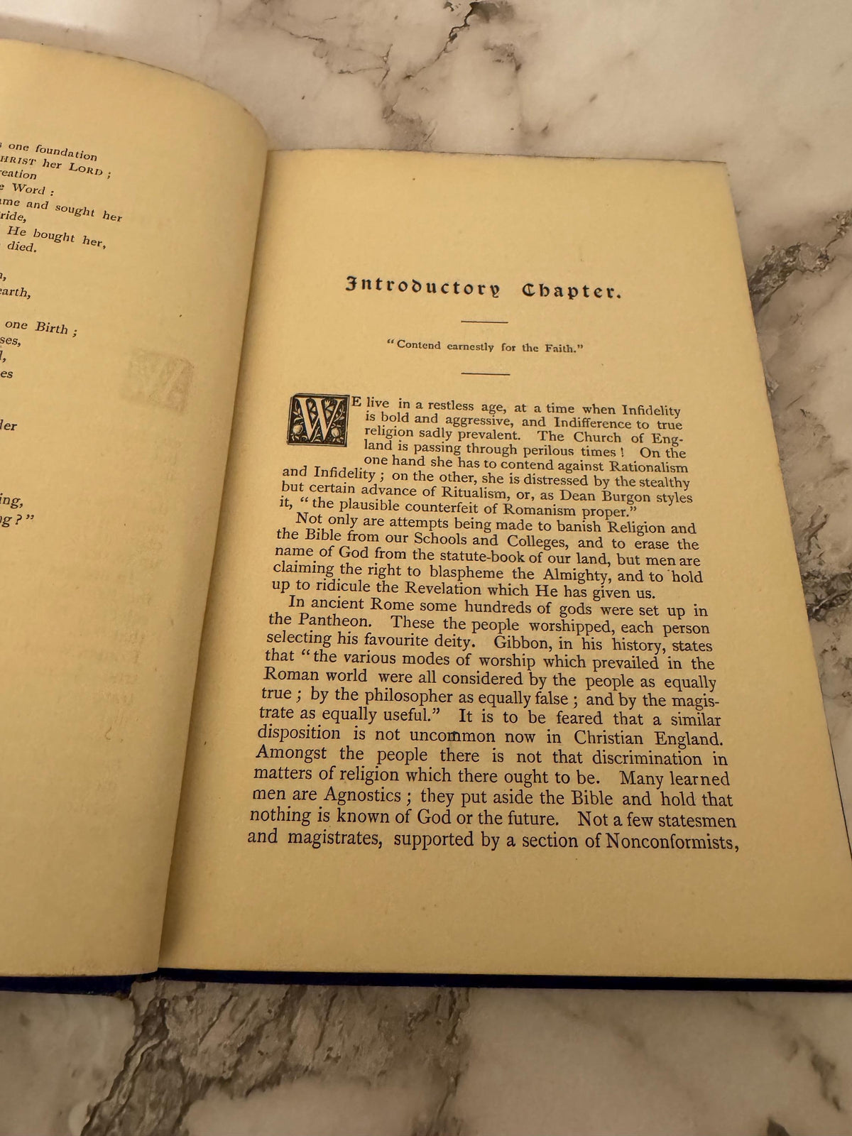 1883 The Church of England Her Principles Ministry and Sacraments Rev William Odom - Ref x574