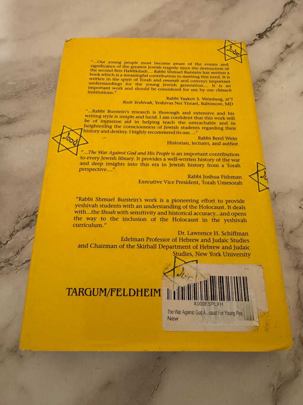 The War Against God and His People Holocaust History for Young People - Ref x581