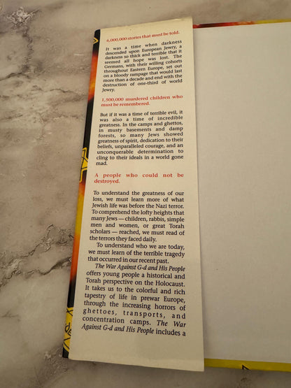 The War Against God and His People Holocaust History for Young People - Ref x581