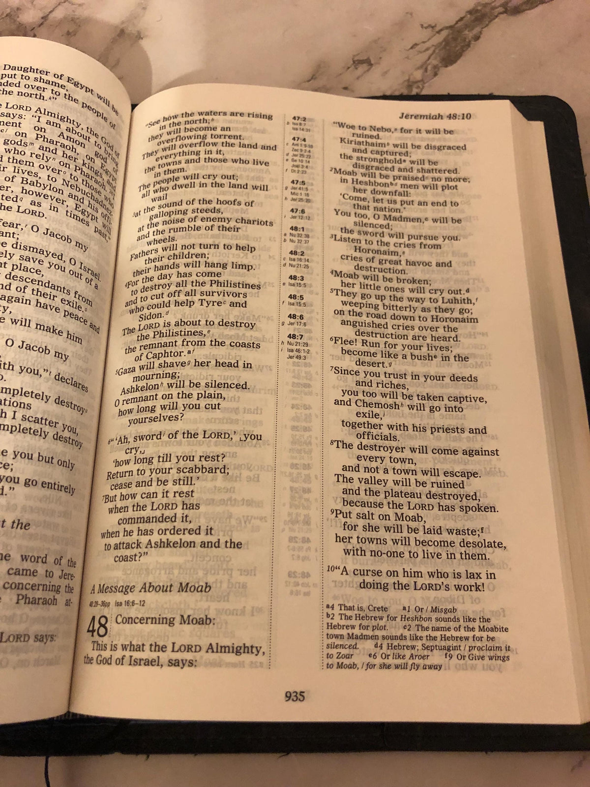 1992 NIV Leather Bible Snap Closure Vintage Bible Christian Gift Bible – Ref x515