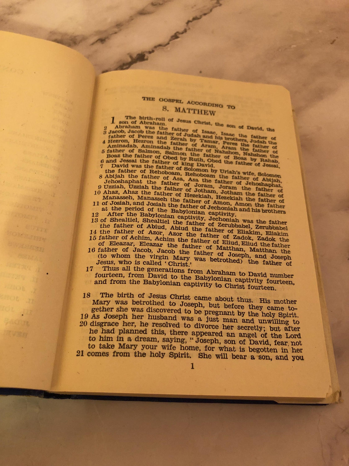 1946 New Testament Bible Vintage Christian Bible Small Antique Religious Book