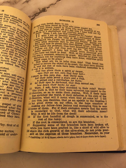 1946 New Testament Bible Vintage Christian Bible Small Antique Religious Book