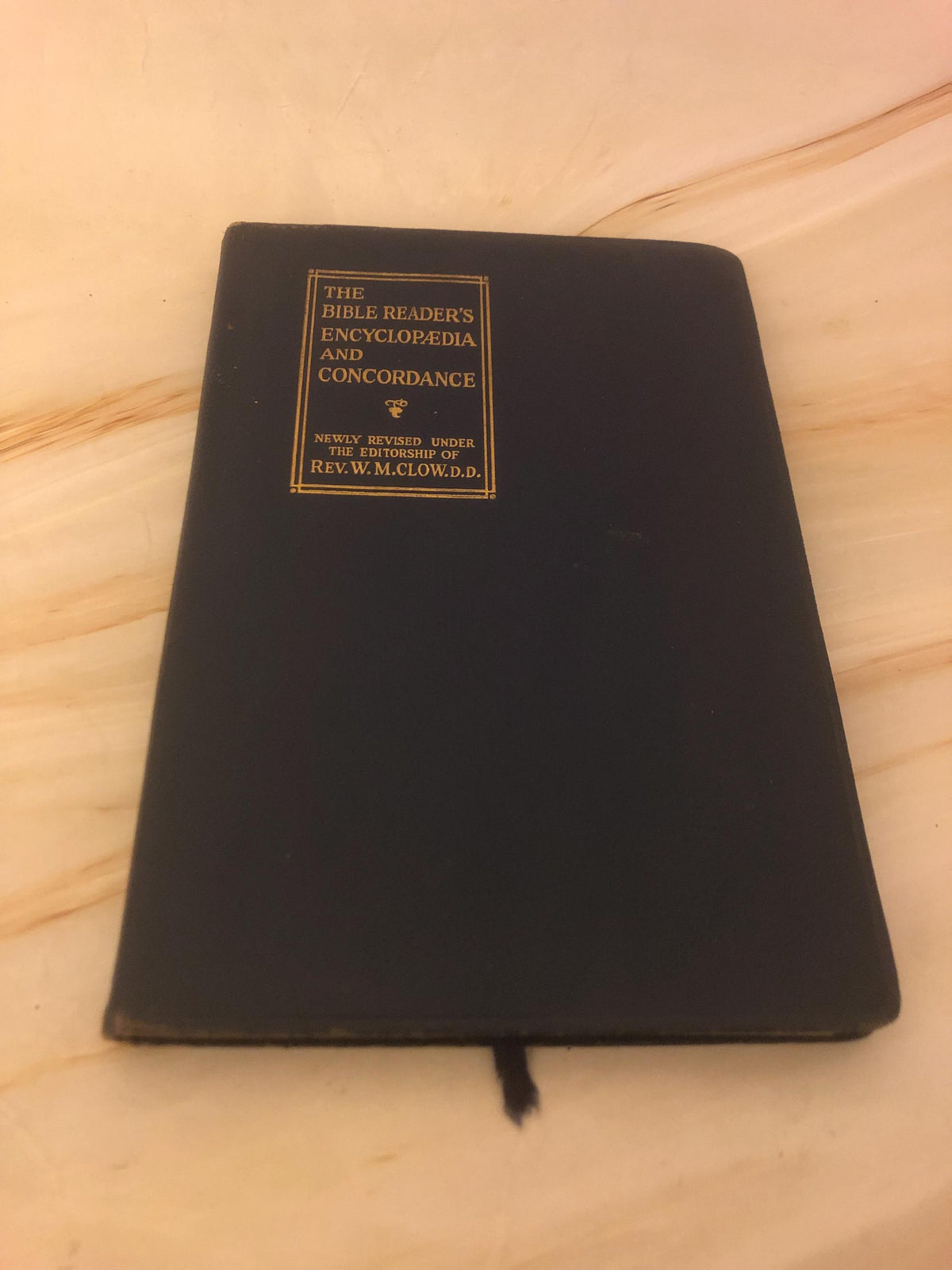1962 The Bible Reader’s Encyclopaedia and Concordance - Ref x475