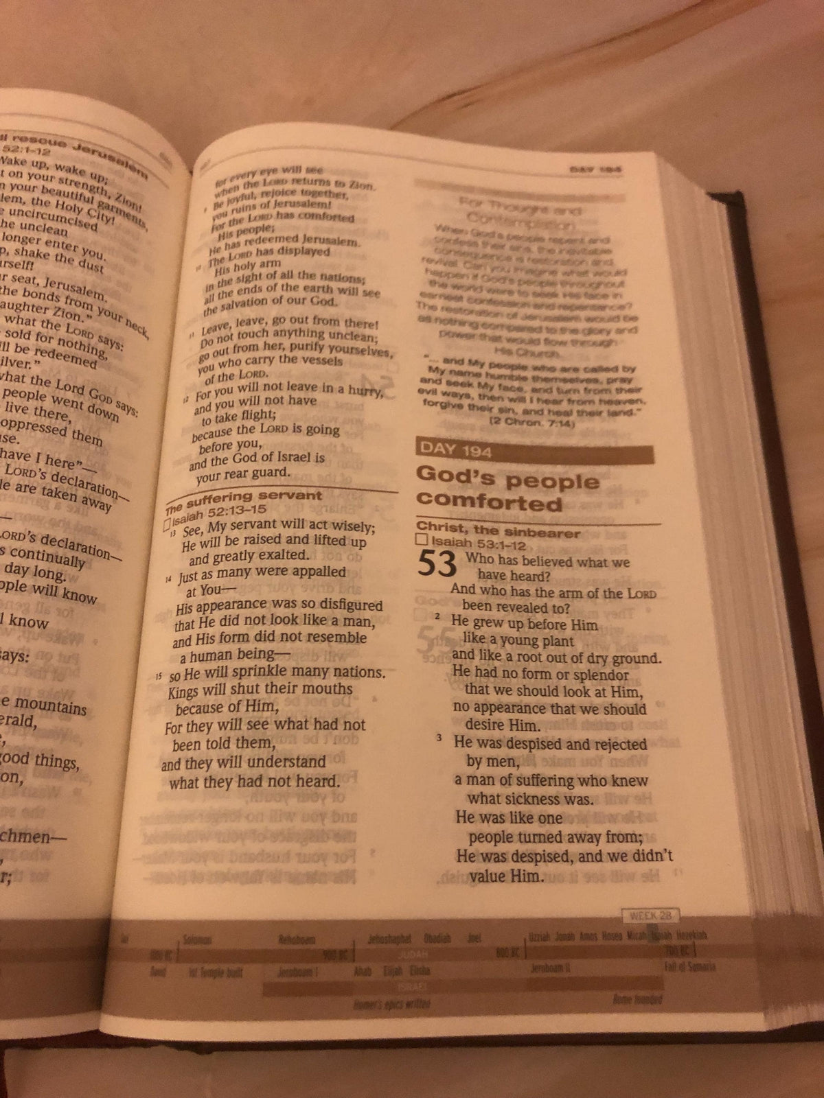 2007 Chronological Bible One Year Bible Modern Bible Christian Bible Study Bible - Ref x476