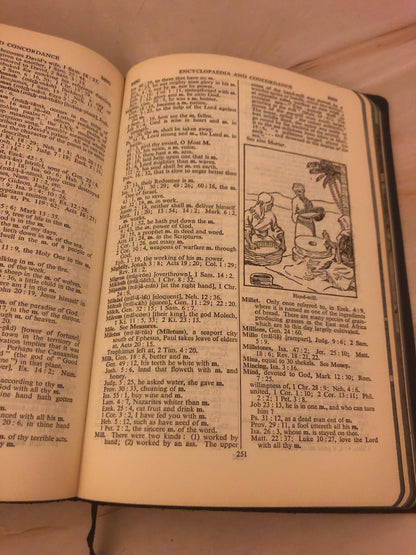 1962 The Bible Reader’s Encyclopaedia and Concordance - Ref x475