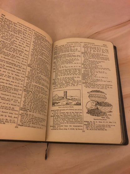 1962 The Bible Reader’s Encyclopaedia and Concordance - Ref x475