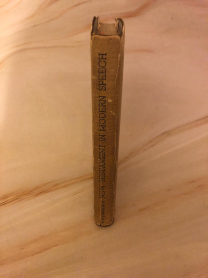 1953 New Testament Bible Modern Speech R F Weymouth Vintage Christian Bible - Ref x474