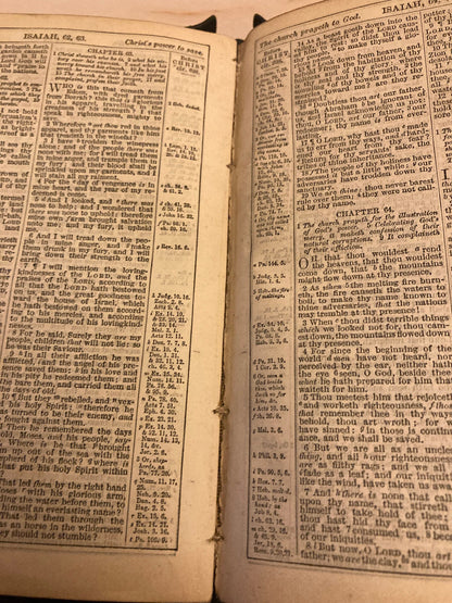 Oxford Holy Bible Early 1900s Edition - Ref x279