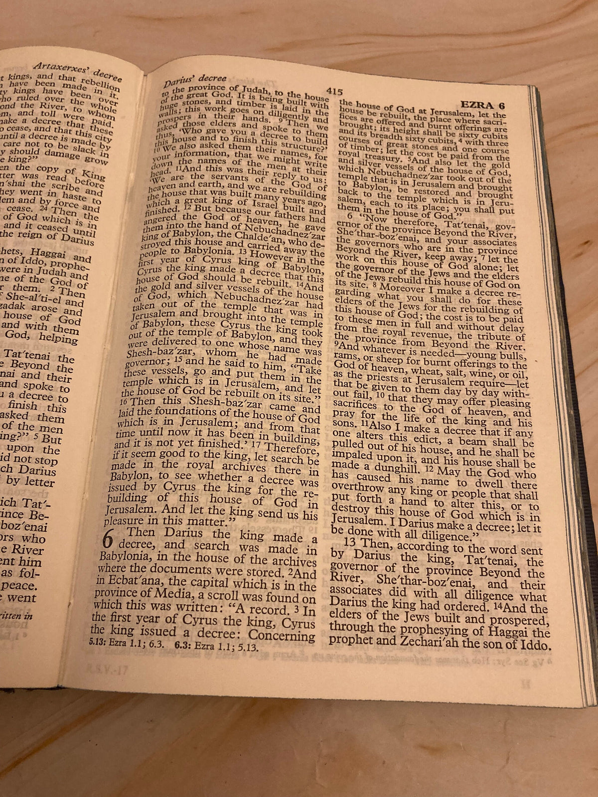 1952 Collins Illustrated RSV Holy Bible - (Ref x274)