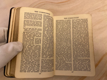 1931 Book of Common Prayer and Communion Hymns - (Ref x357)