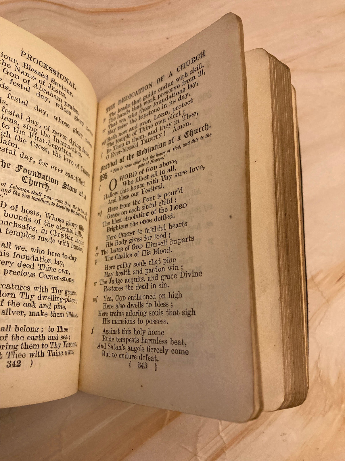 1931 Book of Common Prayer and Communion Hymns - (Ref x357)