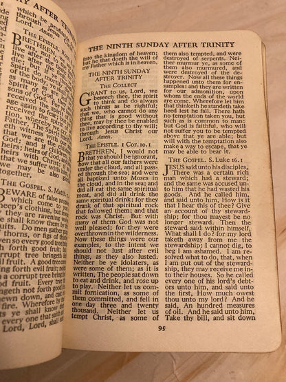 1931 Book of Common Prayer and Communion Hymns - (Ref x357)