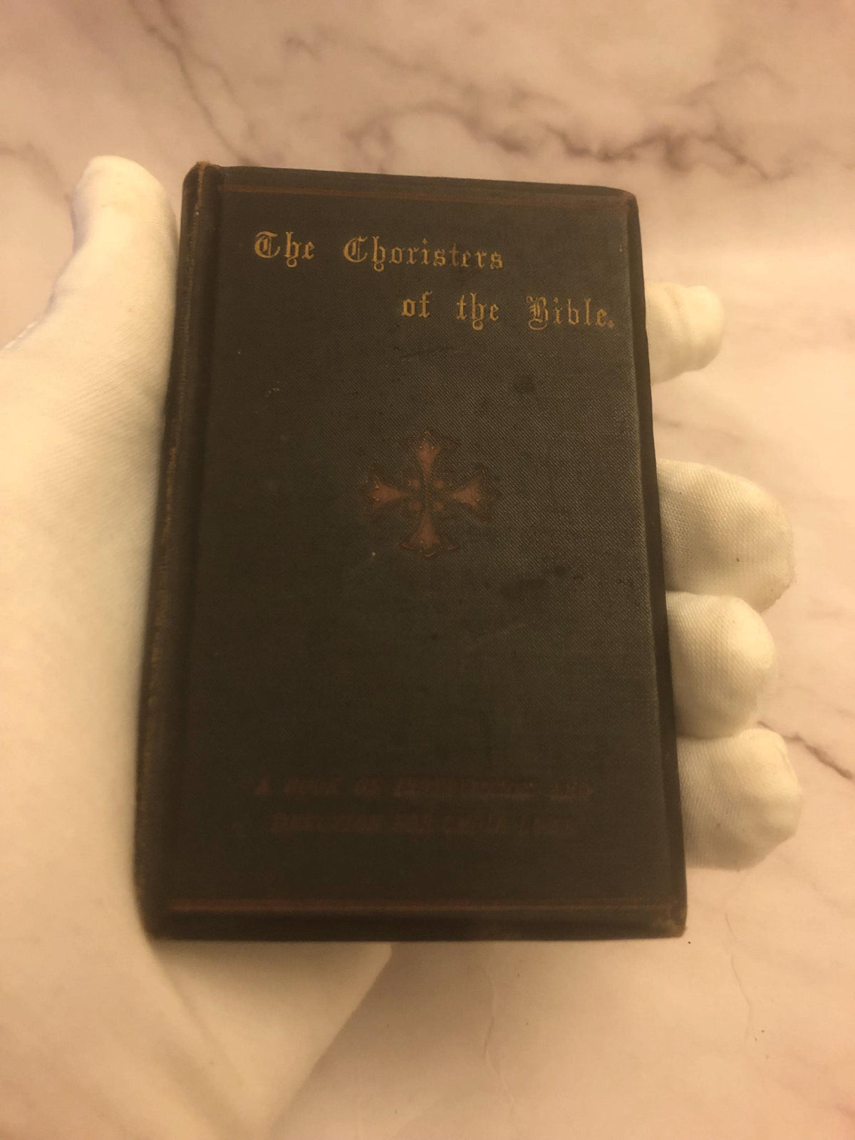 1893 Choristers of the Bible Christian Choir Book Antique Religious Instruction Book - (Ref x470)