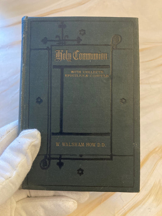 1920 Antique Holy Communion Book Epistles & Gospels Vintage Christian Prayer Book - (Ref x339)