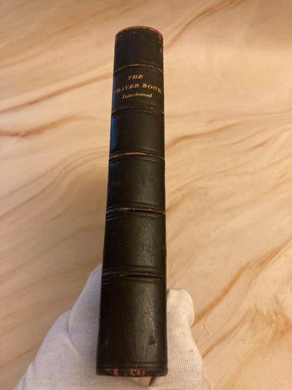 1873 Book of Common Prayer – Antique Psalms Book – Victorian Christian Prayer Book - Ref x334