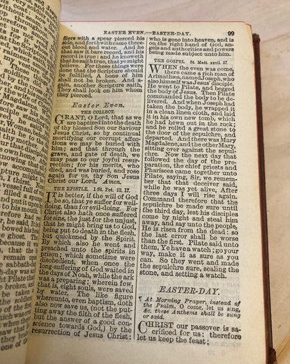 1931 Book of Common Prayer Vintage Antique Prayer Book Church of England Christian Gift - (Ref x338)