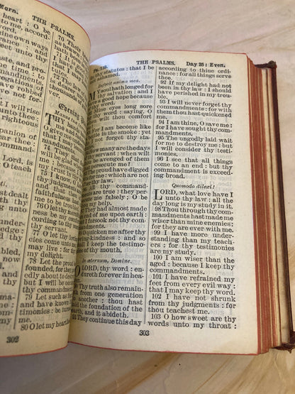 1931 Book of Common Prayer Vintage Antique Prayer Book Church of England Christian Gift - (Ref x338)