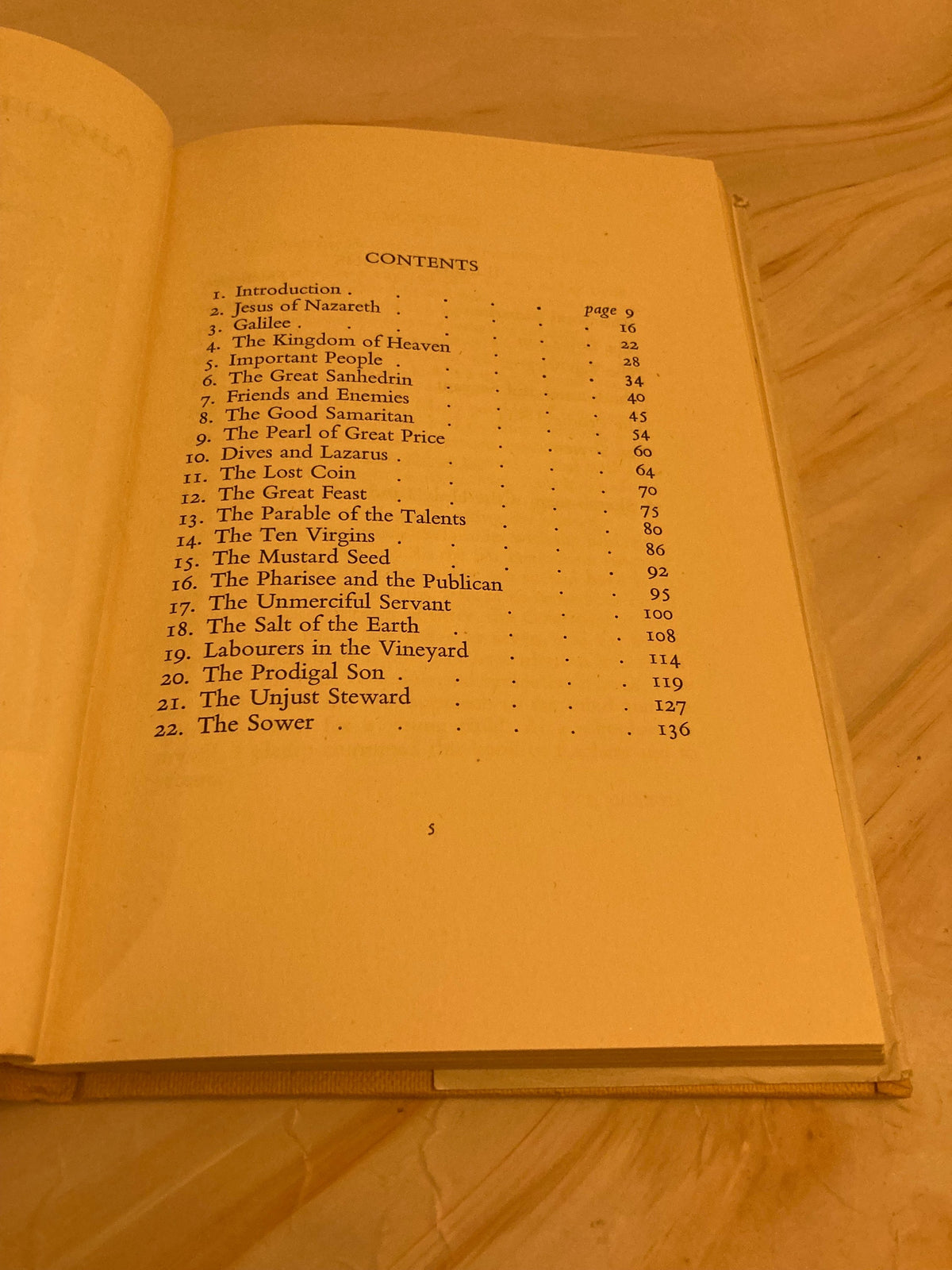 1949 About The Parables Mary F. Rolt Vintage Christian Book Bible Stories