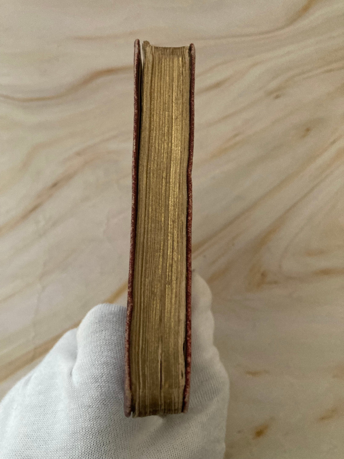 Red Letter New Testament Bible Vintage Christian Bible Pocket Bible - (Ref x331)