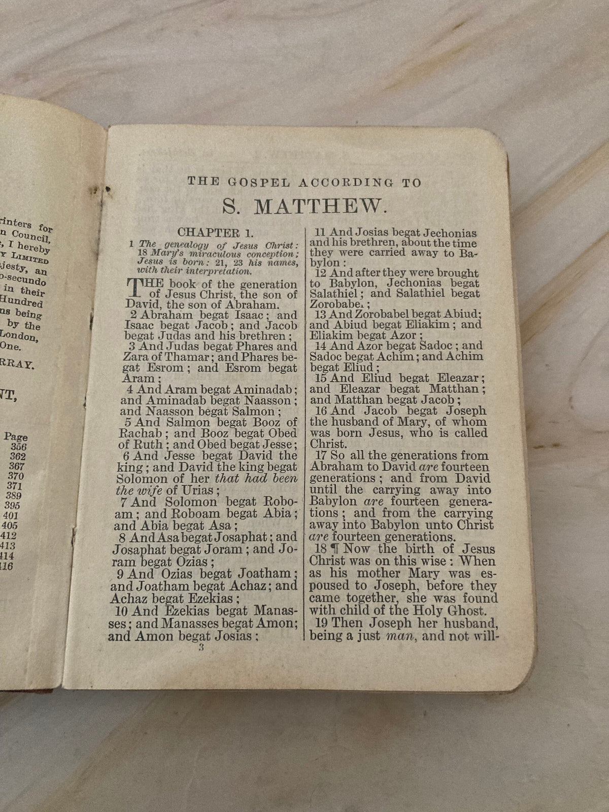 Red Letter New Testament Bible Vintage Christian Bible Pocket Bible - (Ref x331)