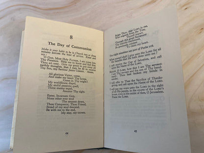 Vintage Confirmation Book 1954 Christian Gift Book First Communion Religious Book - (Ref x324)