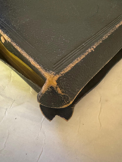 1886 Variorum Teacher’s Bible Antique Yapp Binding Leather KJV Bible - Ref x722