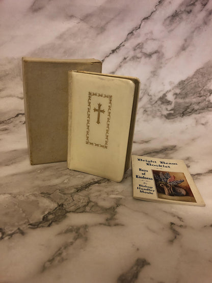 1942 Book of Common Prayer Mini Vintage Prayer Book Small Pocket Prayer Book Christian Gift - Ref x503