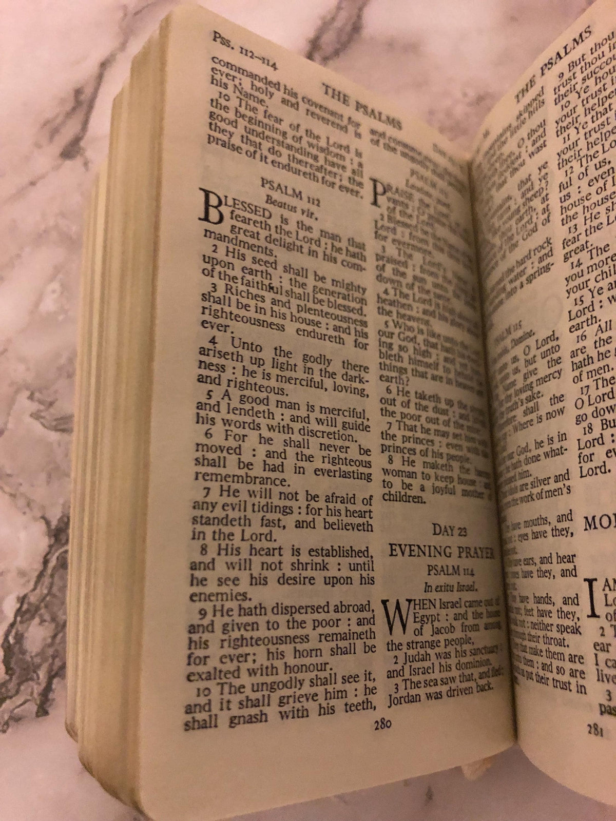 1942 Book of Common Prayer Mini Vintage Prayer Book Small Pocket Prayer Book Christian Gift - Ref x503