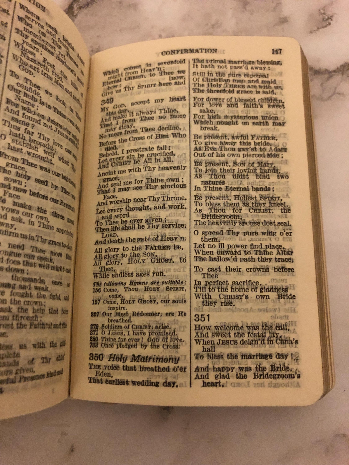 1942 Book of Common Prayer Mini Vintage Prayer Book Small Pocket Prayer Book Christian Gift - Ref x503