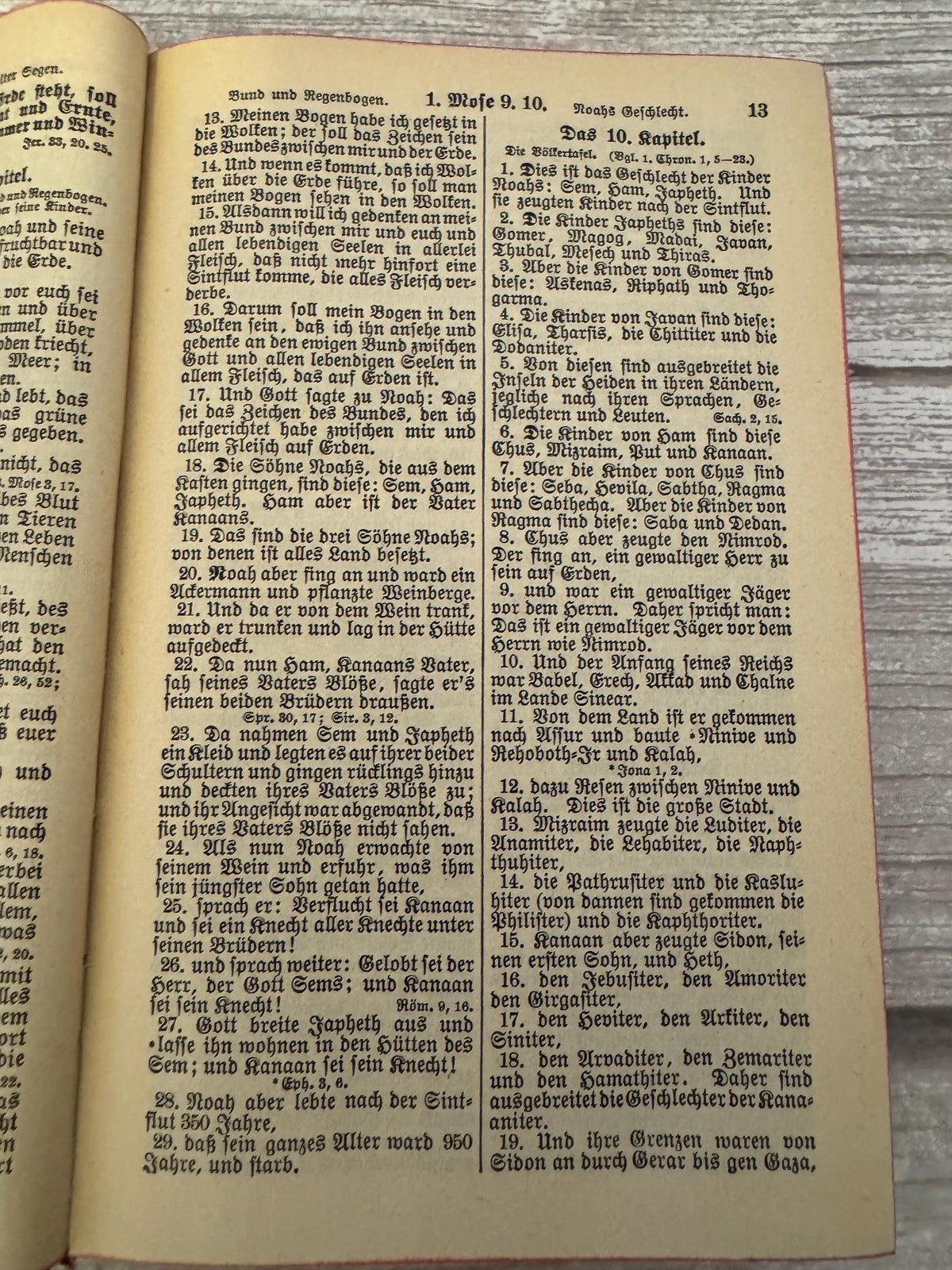 1950 German Luther Bible Martin Luther Holy Bible - Ref x707