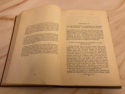 1908 The Problem of the Old Testament James Orr Christian Theology - (Ref x237)