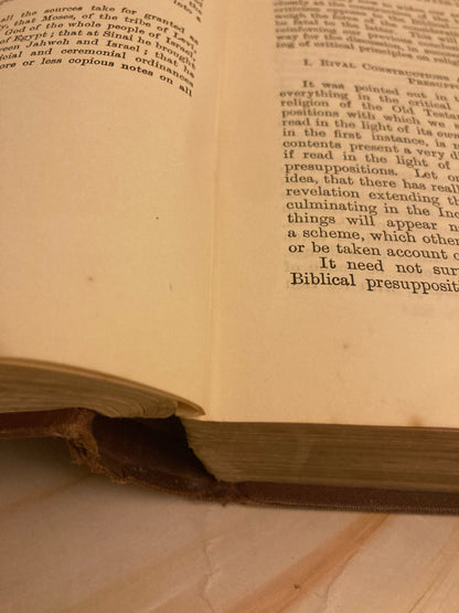 1908 The Problem of the Old Testament James Orr Christian Theology - (Ref x237)