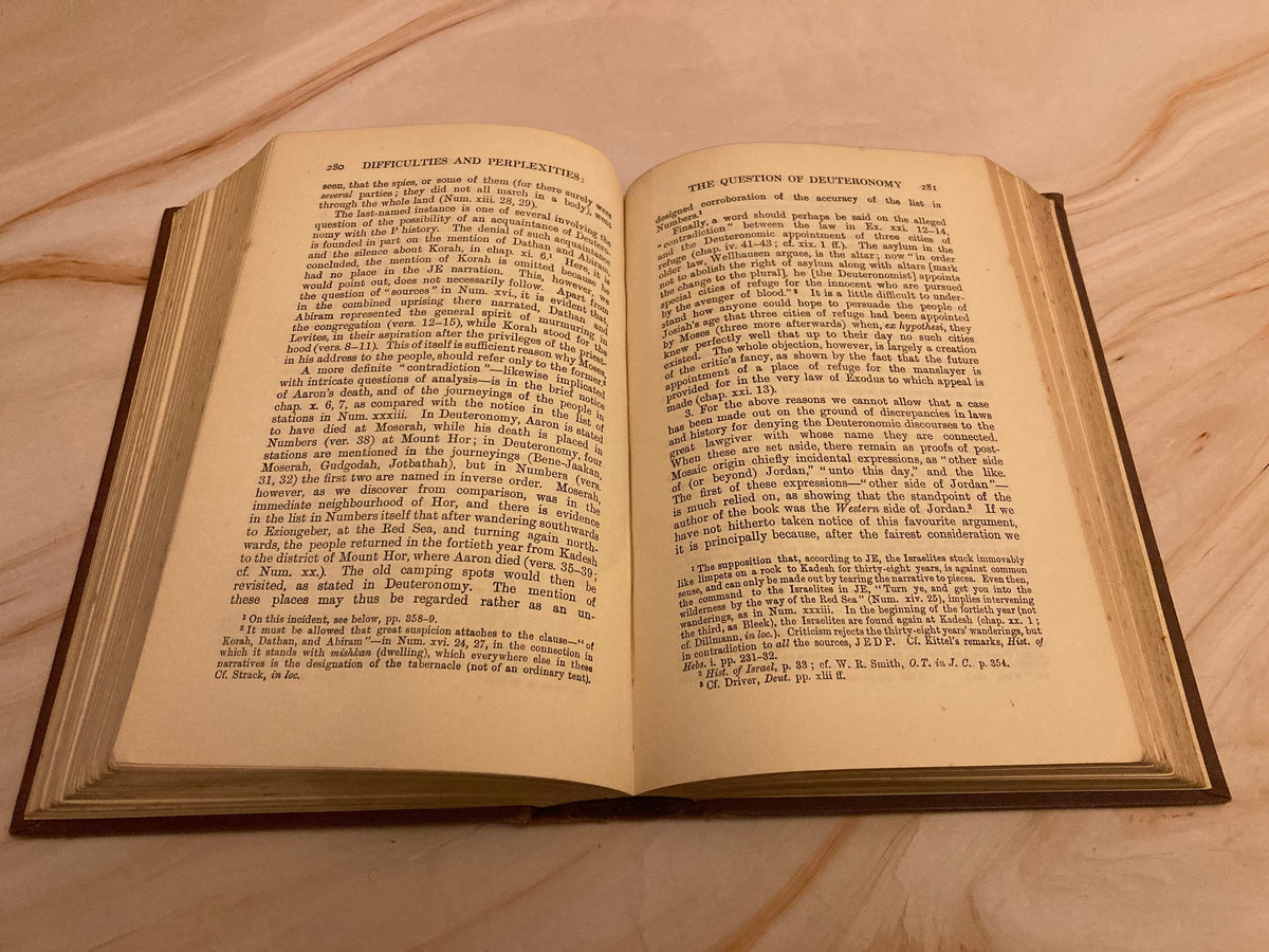 1908 The Problem of the Old Testament James Orr Christian Theology - (Ref x237)