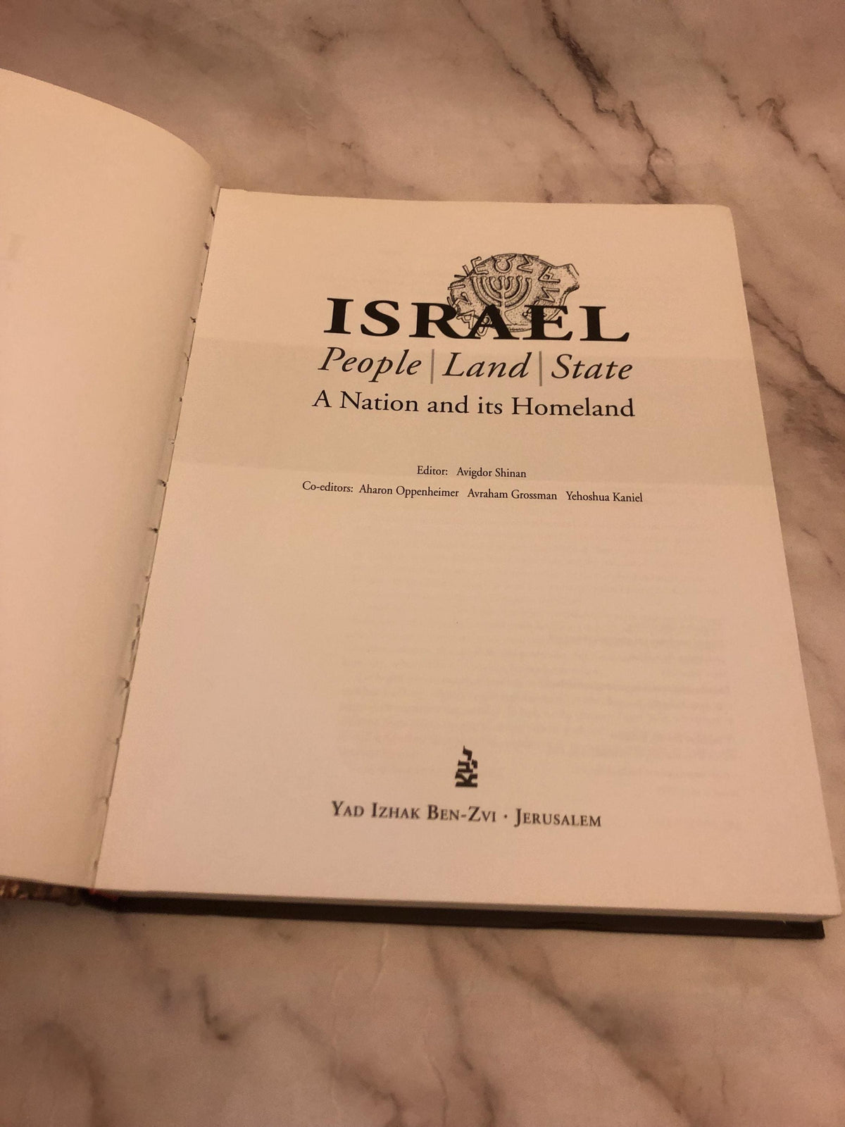 Israel: A Nation and Its Homeland – 2005 Book – History & Politics - Ref x461