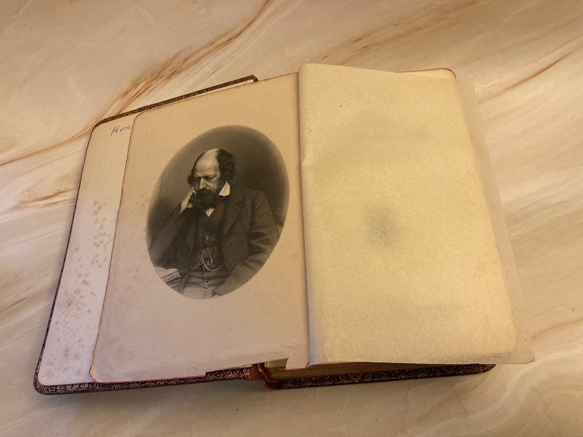Alfred Tennyson Poems – Vintage Poetry Book – Classic Literature - (Ref x234)