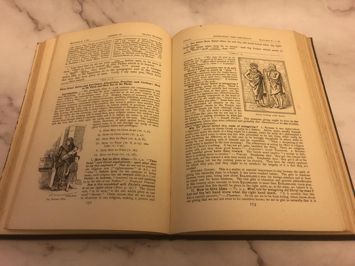 1912 Peloubet’s Selected Notes Bible Commentary - Ref x458