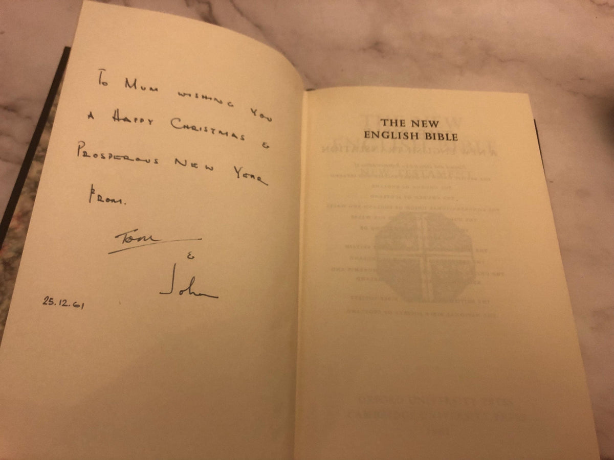 1961 New English Bible – New Testament – Vintage Pocket Bible – Christian Book - (Ref x459)